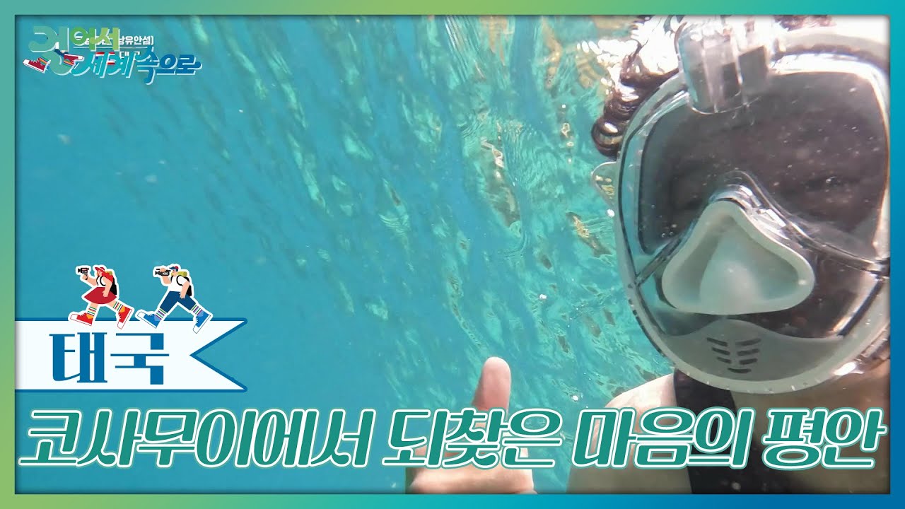 마음의 평안을 되찾을 수 있는 코사무이 [걸어서 세계속으로] | KBS 250823 방송