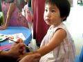 Video - Reina does butterfly art at ikea 5 Dec 09.avi