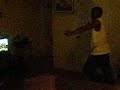 Keenen dancing to Clumsy
