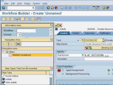 how to define output type in sap