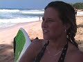 Pro women surfers take over Pupukea