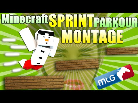 Minecraft Sprint Parkour MONTAGE ! Going Back To The Classics! /w Baki961