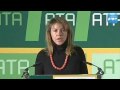 Mª Dolores de Cospedal inaugura la Asamblea General de las Elecciones de ATA