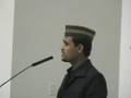 Tawfique Ahmed reading poetry written by Hadi Ali Chaudary
