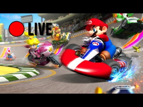 WI - Mario Kart Wii shenanigans.