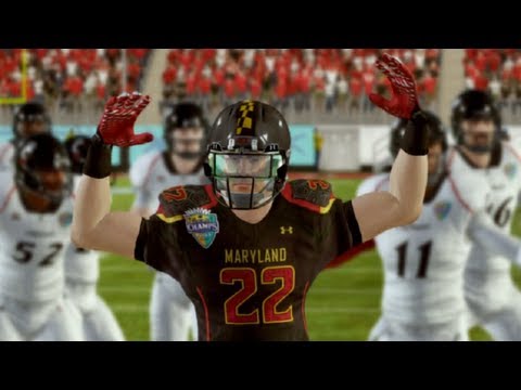 NCAA Football 13 - Road to Glory Ep.14 Champs Sports Bowl vs. Cincinnati