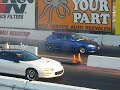 Jerrybuilt Turbo Hatch At Irwindale... Run 1 Jerrybuilt Turbo Hatch At Irwindale... Run 1