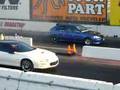Jerrybuilt Turbo Hatch At Irwindale... Run 1