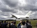 Airbus A380 takeoff at Farnborough \