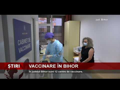 A început vaccinarea împotriva coronavirusului, în județul Bihor