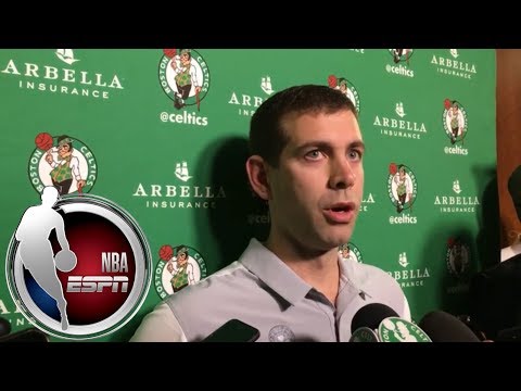 Video: Brad Stevens: Marcus Smart lacerated his hand on glass, got stitches | NBA on ESPN