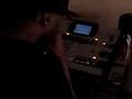 Ski Beatz in the studio on the roland mv8800