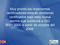 Actualización a ISO 9001:2008