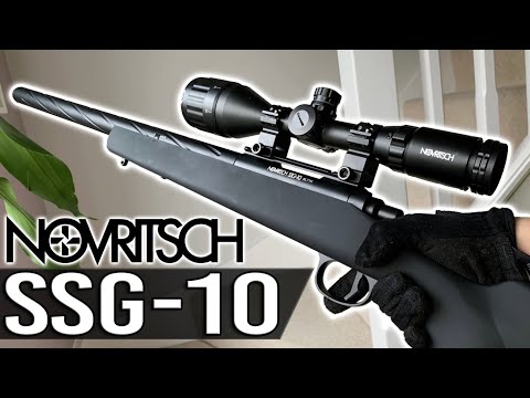Novritsch SSG-10 | Best STARTER Airsoft Sniper?! | Airsoft Unboxing & Review