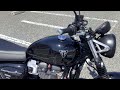 トライアンフ STREET TWIN スピードツイン900【正立フォークモデル】エンジンガード・USBポート
