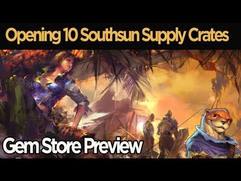 Guild Wars - In this video, I open 10 Southsun Supply Crates for science! These random loot chests can be purchased from the gem store in Guild Wars 2 or obtained off of ...