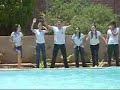 Dan�a da mariazinha na piscina!