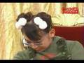Morning Musume - Kago sits and impersonates Gackt