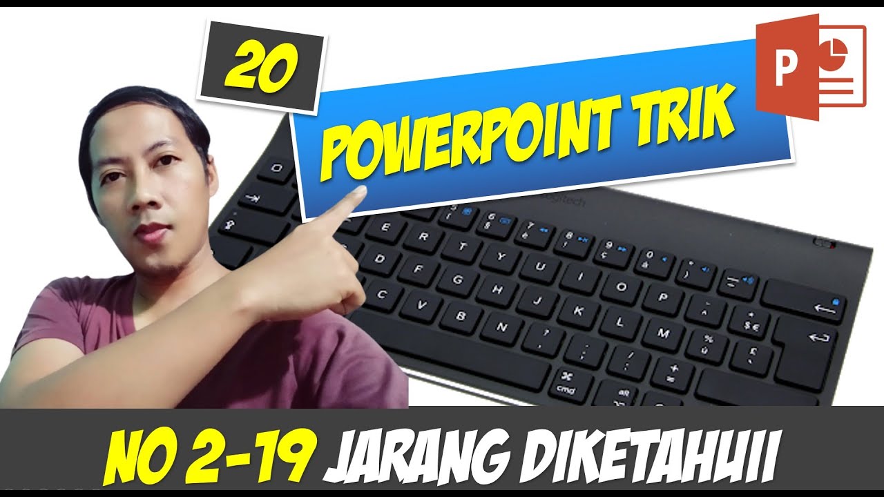 20 shortcut keys yang jarang diketahui untuk presentasi di powerpoint
