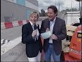 Ellen DeGeneres with O.Wilson & V.Vaughn kart racing
