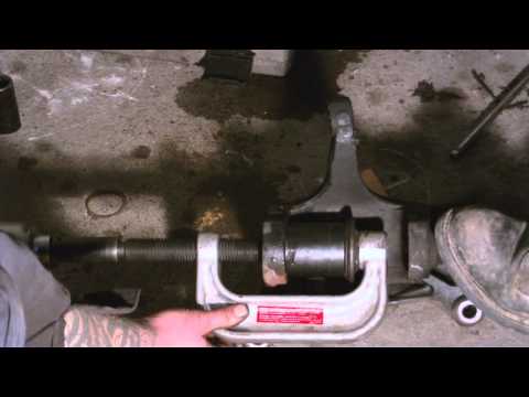 how to install snap ring on ball joint