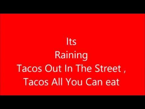 Its Raining Tacos Lyrics 92kviews Undertale Amino