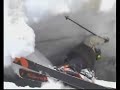 snow crevice