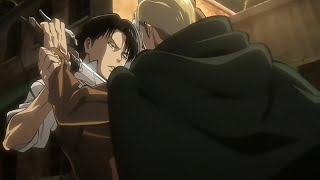 Levi VS Erwin HD - Attack on Titan OVA (Shingeki n