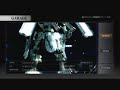 Armored Core 4 - Mission Select and Garage