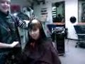 Susi beim Profifriseur xD