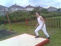 tom in vest n long johns doin high jump links style ;)