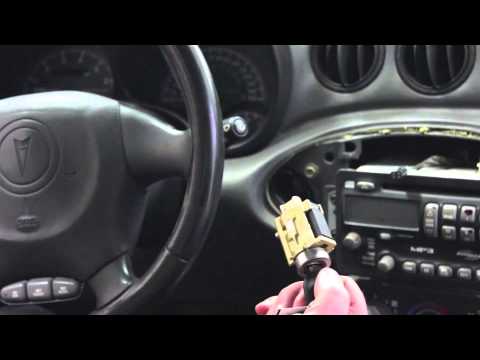 Ignition Lock Cylinder Replacement (GM N and W body cars w/ lock cylinder in dash)