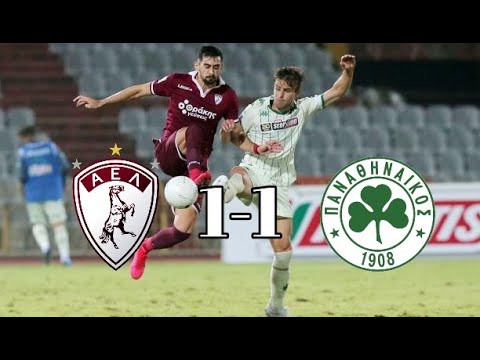 AEL Athlitiki Enosi Larissa 1-1 FC Panathinaikos A...