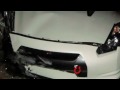 New GTR R35 crashes following Evo IX MR