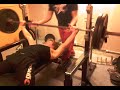 Bench press 3x92,5kg