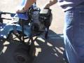 power wheels towing a real jeep one wheel drive