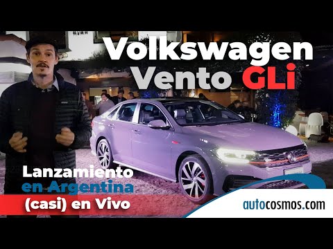 Volkswagen Vento GLi, lanzamiento en Argentina (casi) en Vivo | Autocosmos