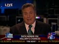dick morris: country decided hillary a faker + phony