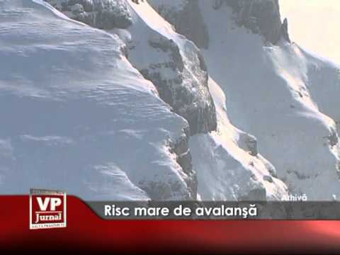 Risc mare de avalanşă