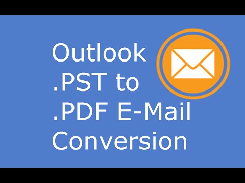 how to turn email into pdf