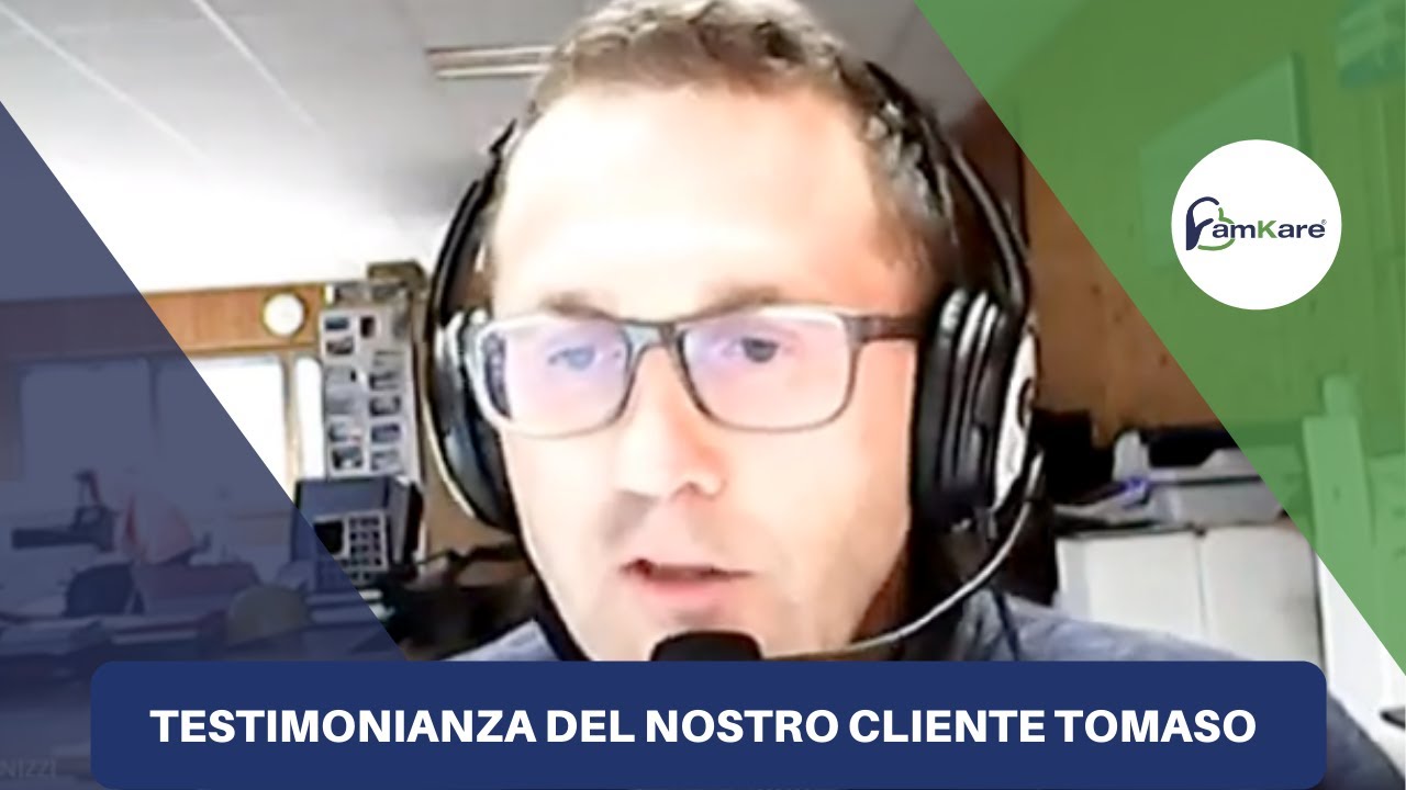 Recensioni clienti FamKare - Testimonianza di Tomaso Invernizzi