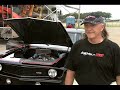 RCR Series 3 camaro on the track at hallett with Gary Bennett