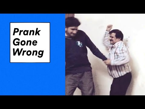Pranking my angry dad gone wrong