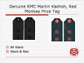 RED MONKEY (RMC RMC Martin Ksohoh) - How to spot the FAKES! RED MONKEY (RMC RMC Martin Ksohoh) - How to spot the FAKES!