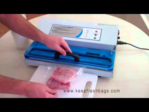 Sealing Weston Vacuum Bag Rolls with Pro-2300 Vacuum Sealer