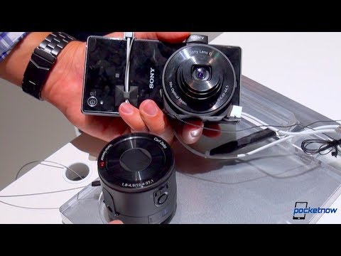 how to attach lens to xperia z1