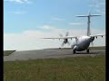 d�collage tak eoff atr 42-500 airlinair la rochelle