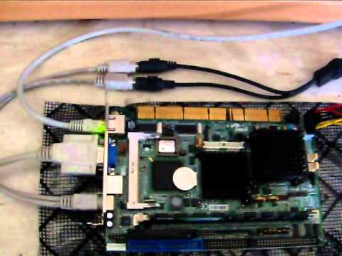 intel ULV cpu - MINI SERVER BOARD mit 2 GB SSD und 600 Mhz ULV CPU.