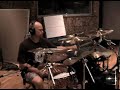 Ian Haugland drumming Part 2 - studio December 2008