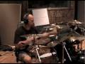 Ian Haugland drumming Part 2 - studio December 2008